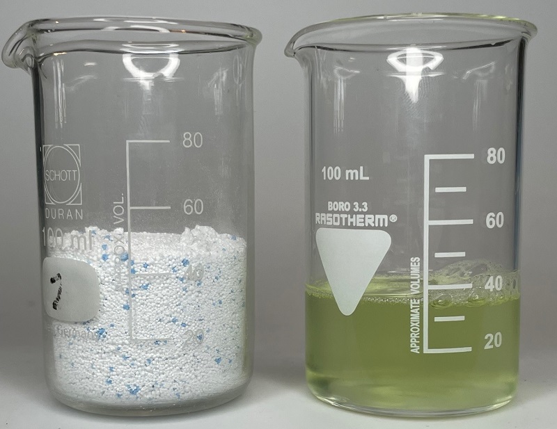 Pulver- und Flüssigwaschmittel